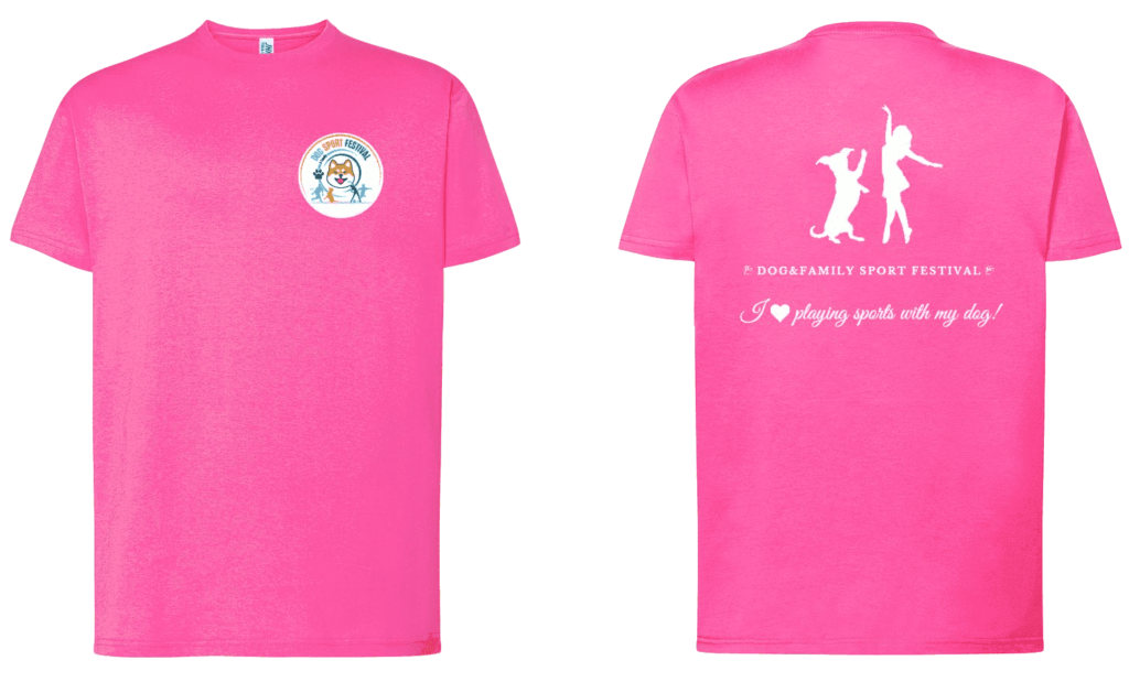 Dog sport festival pink shirt (1)